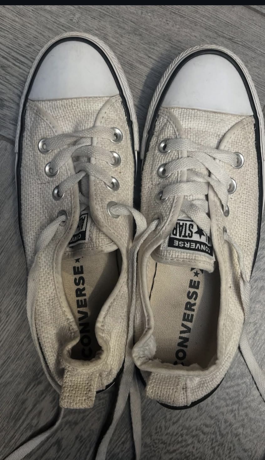 White Converse
