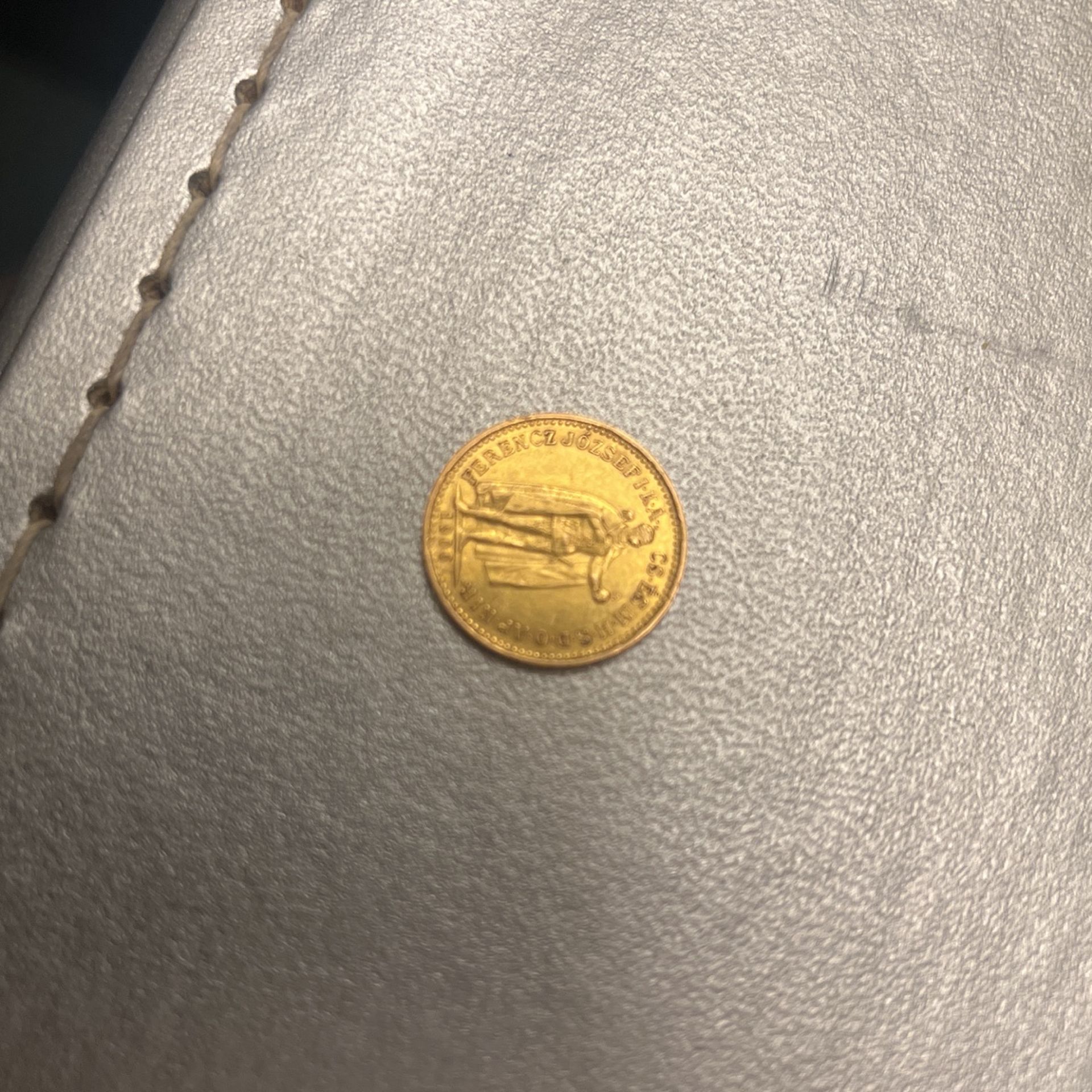 1906 HUNGARY Franz Joseph I Antique 10 Korona Gold Hungarian Coin 