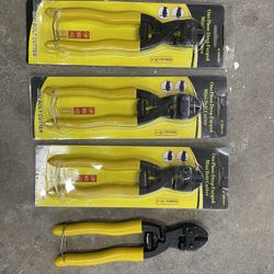 4 Mini Bolt Cutters 8”  All New