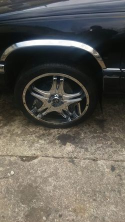 Meaty Meaty 20's rims and tires
