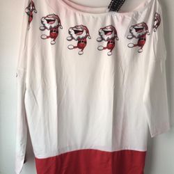 Santa Blouse/Dress, Large