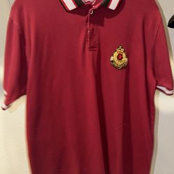 Red Designer Polo Shirt XXL – Clean & Stylish 🔥