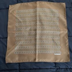 Hermès Paris silk scarf (approx. 16” x 16”).