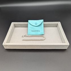 🩷🐰Tiffany & Co. Venetian Link Silver Bracelet 7.5 Length 🐰🩷 