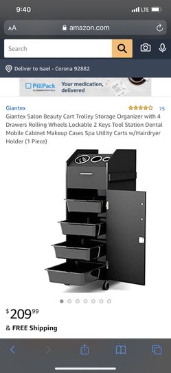 Salon beauty cart