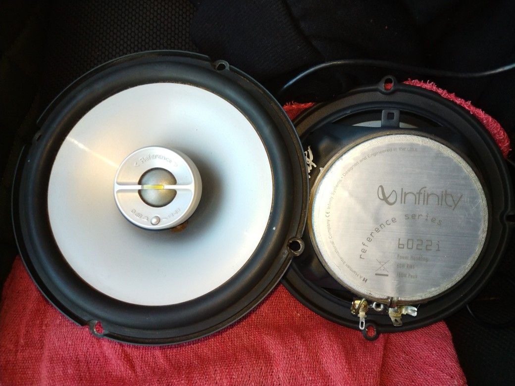 Infinity Reference 6022i 6.5" Two-Way Car Speakers