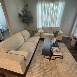 2-Piece Sofa & Loveseat Set - Great Condition
