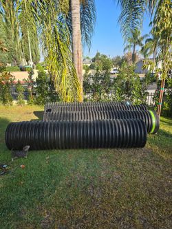 Corrugated HDPE dual wall astm culvert drain pipe 9"x4"