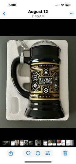 Blizzard 25th Year Anniversary Stein