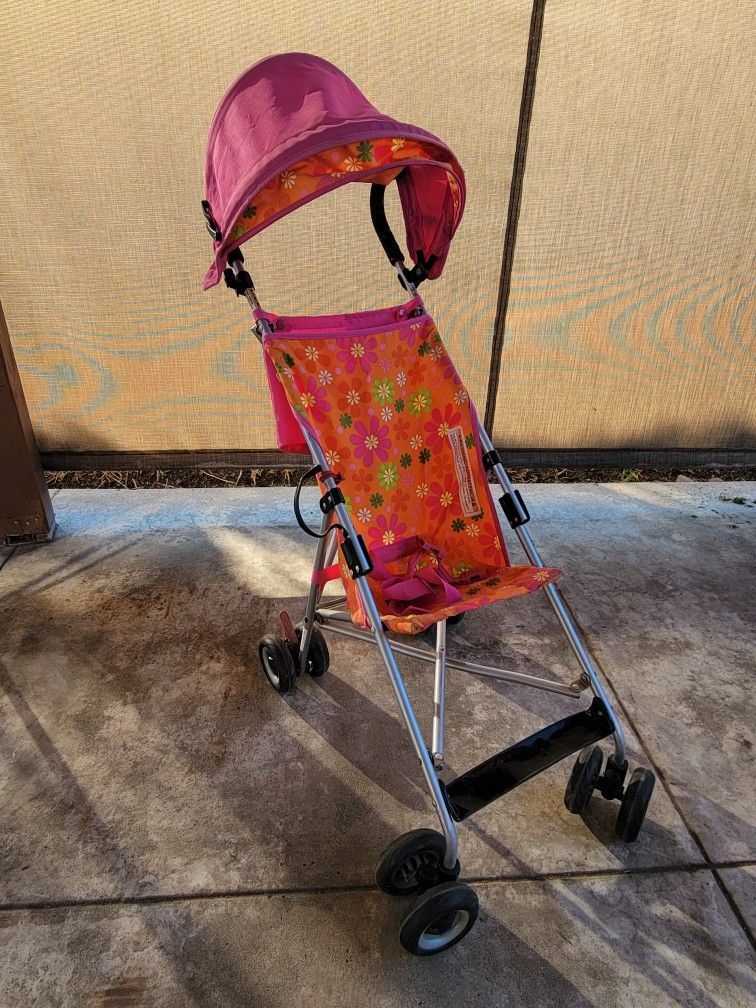 Free lightweight floral stroller