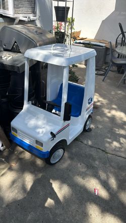 USPS Mail truck Powered Kids Ride Vehicle Car Brand New Just Opened