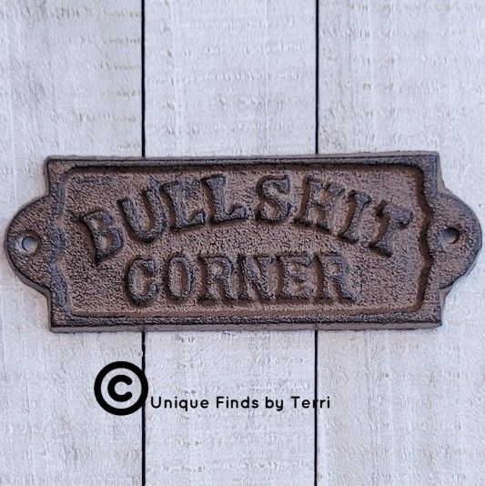 Brand New! 5.25" Funny Plaque - Metal | SHIPPING IS AVAILABLE