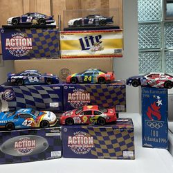 Racing  Collectibles Lot - Diecast, Matco, Snap-on, NASCAR, Bowling Ball, & Posters
