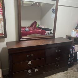 Wood Dresser 