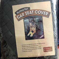 New Quilted Pet  Car Seat Cover 