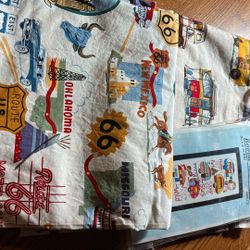 Sewing Fabric and Cross Stitch Kit