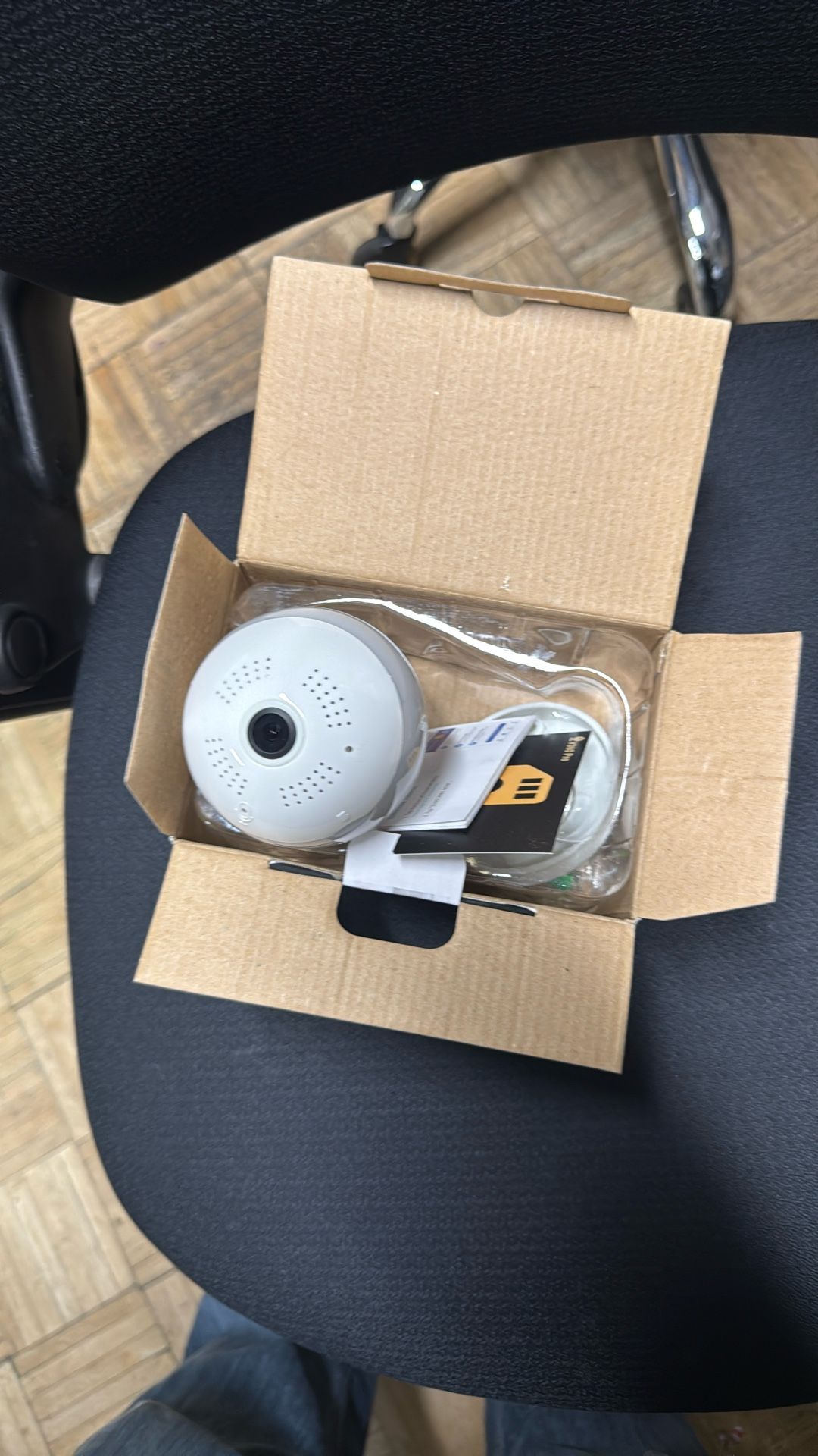 Lot Of 3 Smart WiFi Light Bulb Camera Build In SD Card Slot