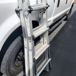 17 Ft Commercial  Multi Ladder Good Condition 