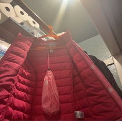 Amazon Essentials, Puffer Jacket, Pink Size XL  