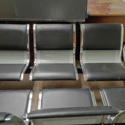 Multipurpose Waiting Chair 4 Set. Of 3 