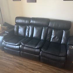 Recliner Couch with charging ports