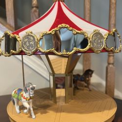 Hallmark Revolving  Carousel Display 