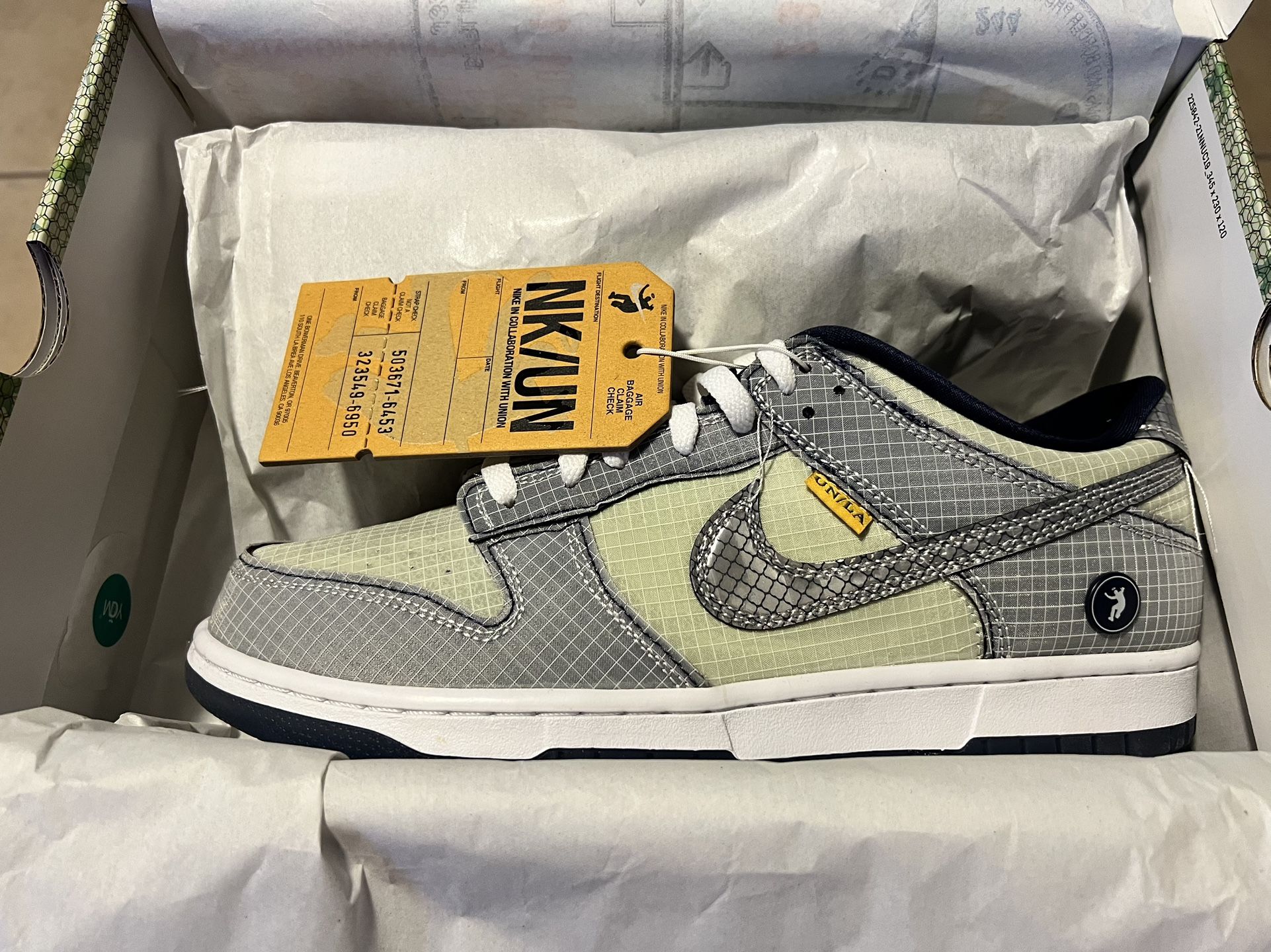 Union Nike Dunk low-DS-10.5