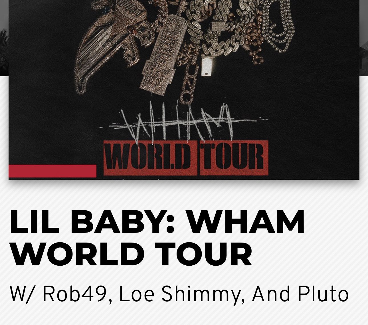 Lil Baby Toyota Center Tonight