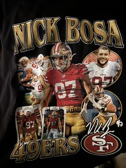 Custom Nick Bosa Tshirt