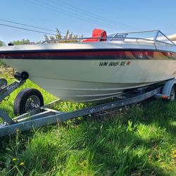 21ft 1995 Mirage Intruder 454 Chevy Big Block Cabin Cruiser