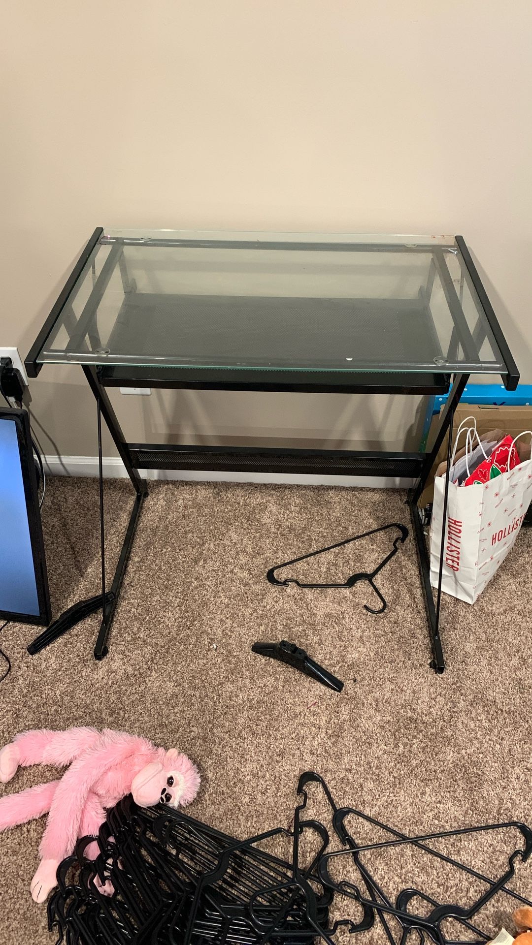 Glass Desk