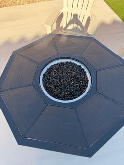 Propane fire pit