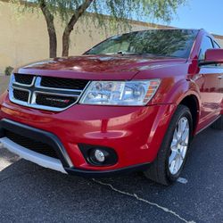 2013 DODGE JOURNEY CREW, 3RD ROW SEAT, COLD AC, NICE SUV 🚘