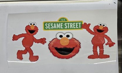 Elmo Sesame Street UV Sticker