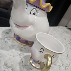 Beauty and the beast Mrs. potts and chip