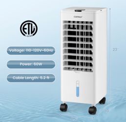 Costway 3in1 Evaporative Air Cooler with Remote