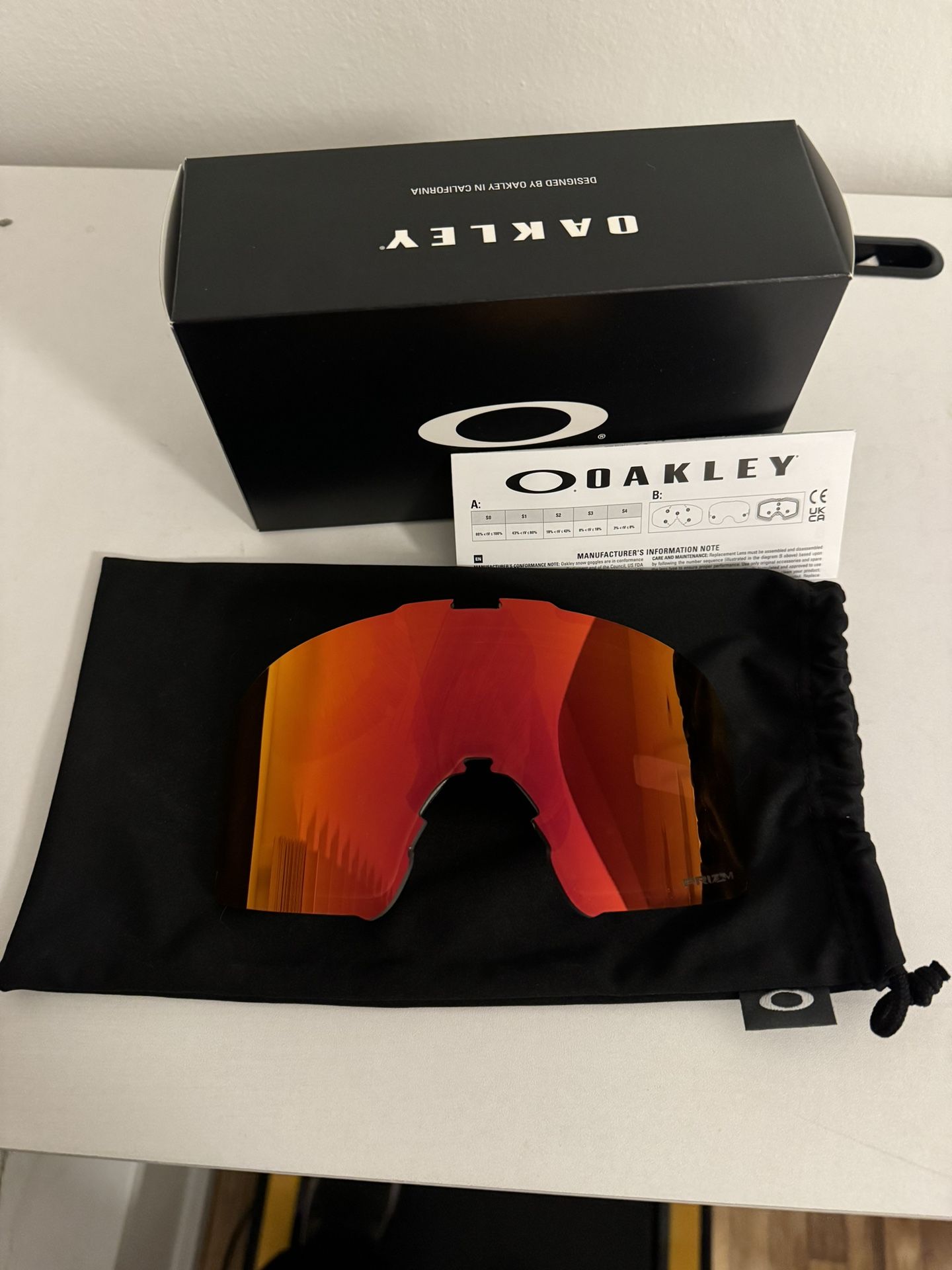 Brand New Oakley Line Miner L Ski Goggle Lenses