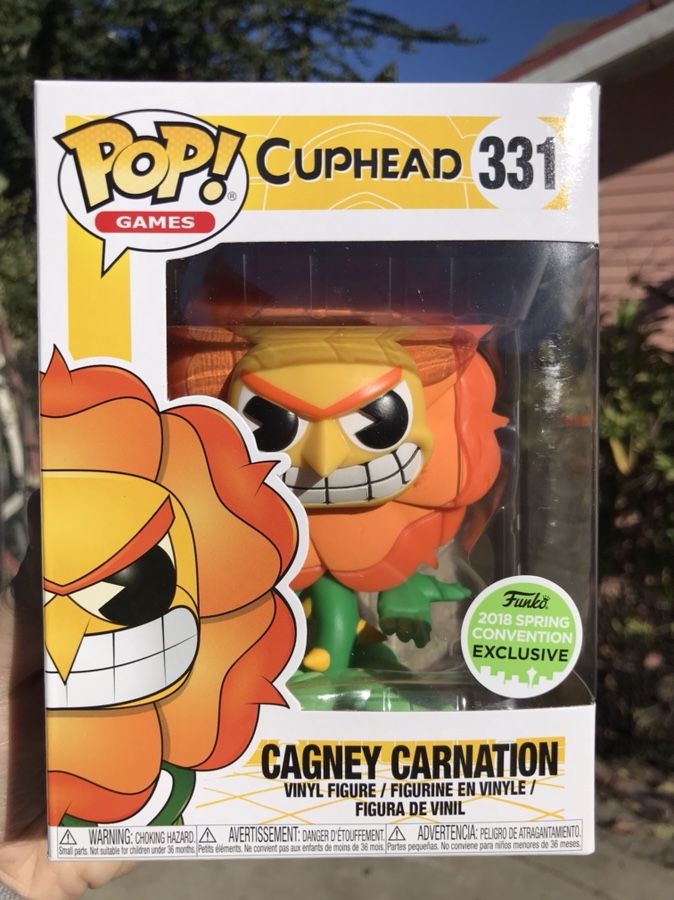 Funko POP Cagney Carnation from Cuphead