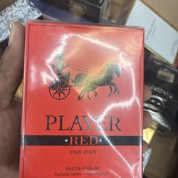 Player Red Man Cologne