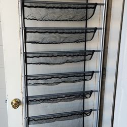 Door Mounted Shoe Rack