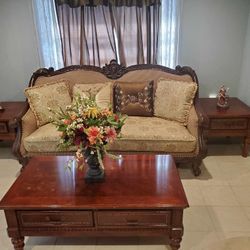 Coffee Table + 2 King Size Side Tables