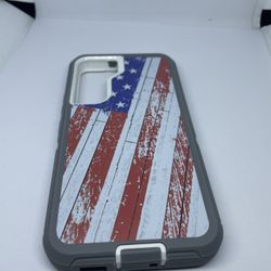 For Samsung Galaxy S22 USA Flag Camo Hard Case Cover Protector 