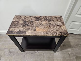 New, never used wood composite side table, coffee table, entryway, etc.