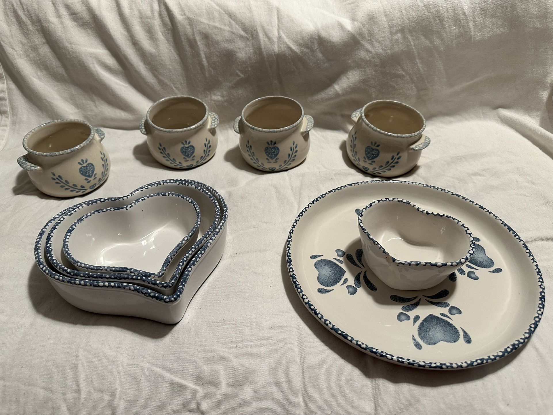 Heart Bowl Set
