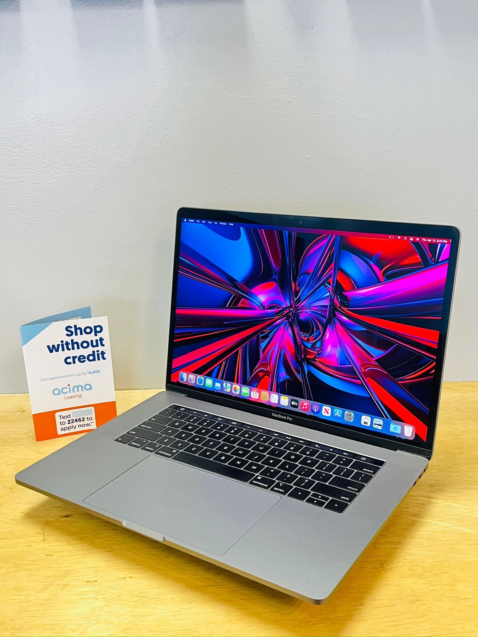 MacBook Pro 15” Laptop Apple Space Grey Intel Core i7/16GB RAM/512GB⚡️Microsoft Office Word Excel,Logic,Final Cut💻 1Yr Wrnty✅ $0Down Finance Availabl