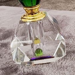 Vintage Cristalleria Perfume Bottle