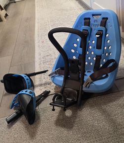 Thule Yepp Mini 2 Child Bike Seat - Front Mount,  Blue