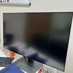 Dell U-Series 32-Inch 4K UHD 2160p Screen LED-Lit Monitor (U3219Q), Black