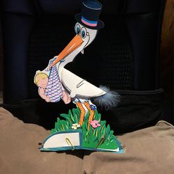 Vintage Baby Shower Center Piece 