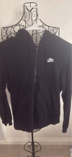 Nike Black Zip-Up Hoodie